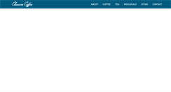 Desktop Screenshot of chauvincoffee.com